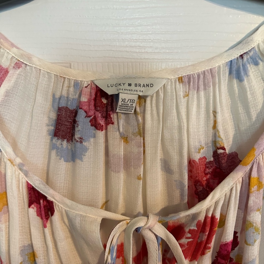 Lucky Brand Floral Blouse - Picture 2 of 3